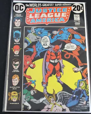 Buy 1970 Justice League Of America 106 New Red Tornado Nick Cardy FN Comic • 6.16£