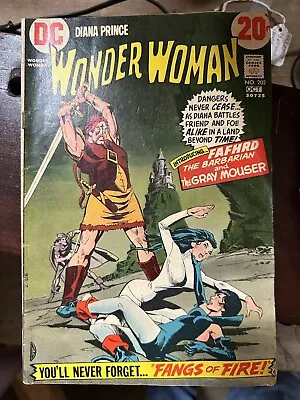 Buy Wonder Woman #202 Bronze Age Mid Grade Range • 9.32£