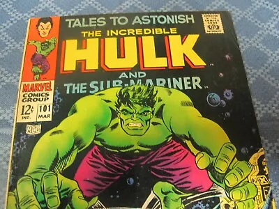 Buy Tales To Astonish #101 1968 Solid Mid Grade/fn Last Tales Before Solo Magazines  • 58.25£