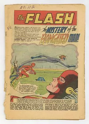 Buy Flash #112 Coverless 0.3 1960 1st App. And Origin Elongated Man • 55.92£