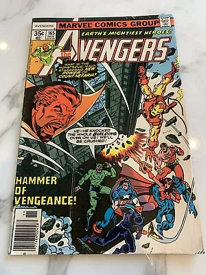 Buy Comic Book Marvel Avengers #165 1st Appearance • 5.44£