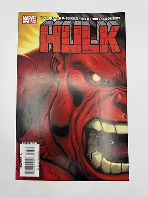 Buy Marvel Comics Hulk #4 Red Hulk COVER 2008 • 10.09£