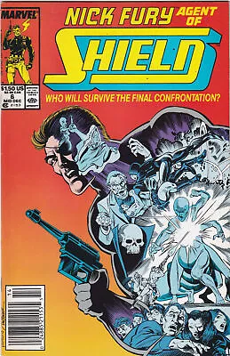 Buy Nick Fury Agent Of S.H.I.E.L.D #6, Vol. #3 1991, Marvel, High Grade, Newsstand • 2.31£