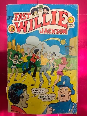 Buy FAST WILLIE JACKSON #5 Fitzgerald Periodicals 1977 G. Lemoine Cover HTF! • 38.83£