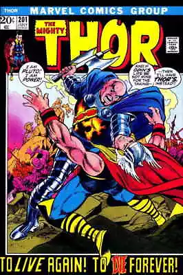 Buy Thor #201 FN; Marvel | Pluto July 1972 John Buscema - We Combine Shipping • 12.42£