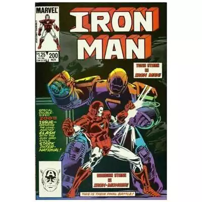 Buy Iron Man #200  - 1968 Series Marvel Comics VF+ Full Description Below [e& • 26.54£