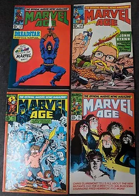 Buy Marvel Age Comic Job Lot Bundle #13, #14, #15, #16 (1984) - New Mutants • 13.95£