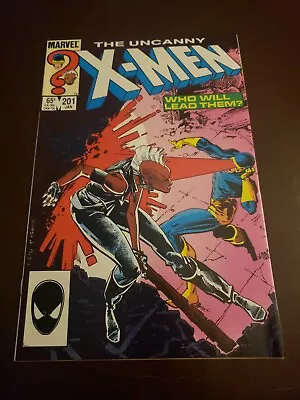 Buy Uncanny X-Men #201 VF/NM 1st App Nat Summers Baby Cable Jean Grey & Cyclops Son  • 17.08£