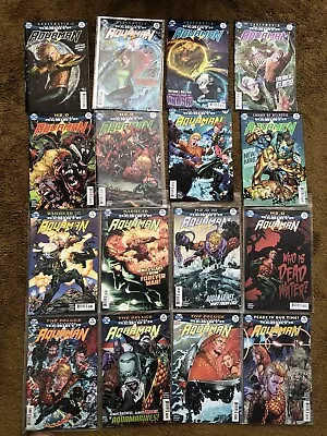 Buy AQUAMAN DCU REBIRTH Issues 13-28 DC Comics Abnett 16 Issue Run • 9.99£