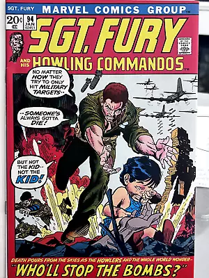 Buy Sgt. Fury And His Howling Commandos #94 VG/F Who'll Stop The Bombs • 5.43£