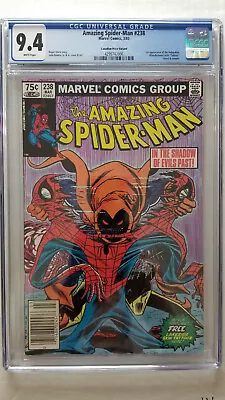 Buy Amazing Spider-Man #238 CGC 9.4 NM    1st App Hobgoblin   Canadian Price Variant • 644.59£