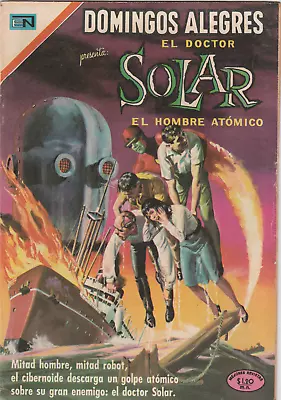 Buy Domingos Alegres 833 El Doctor Solar Marzo 1970 Novaro Mexican Comic • 12.43£