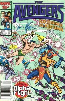 Buy Avengers, The #272 (Newsstand) FN; Marvel | Alpha Flight - Sub-Mariner - We Comb • 3.09£