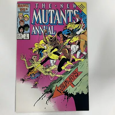 Buy The New Mutants Annual #2 1986 Marvel 1st Psylocke NM- Near Mint- • 34.94£