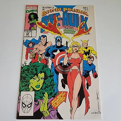 Buy Sensational She-Hulk #22 Marvel Comics 1990 John Byrne's She-Hulk Series • 12.43£
