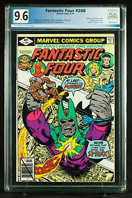 Buy FANTATIC FOUR #208 (Marvel 1979) PGX 9.6 NM+ NOTHING CAN STOP THE SPHINX!!! • 97.08£