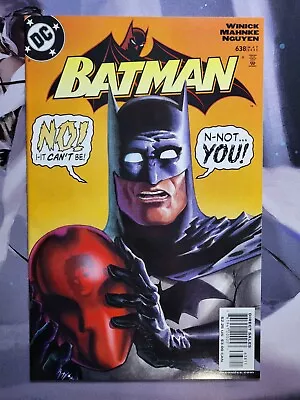 Buy Batman #638 (2005) Red Hood Revealed As Jason Todd!! + Batman #409, JT Origin!  • 31.06£