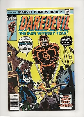 Buy Daredevil #141 (1977) 3rd App Bullseye FN+ 6.5 • 11.65£