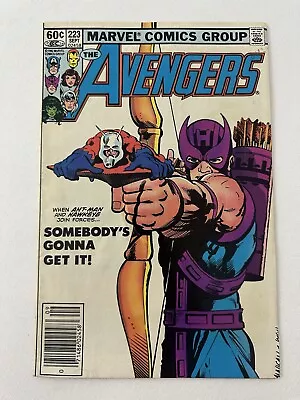 Buy The Avengers #223 | Marvel | 1982 • 7.77£