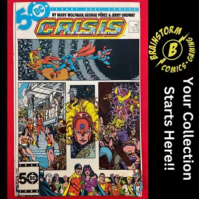 Buy Crisis On Infinite Earths #11 - George Perez - DC Comics 1985 - Water Damage • 3.02£