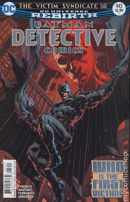 Buy Detective Comics #943A Fabok VG 2016 Stock Image Low Grade • 2.10£