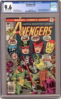 Buy Avengers #154 (Marvel, 1976) CGC 9.6 - KEY • 135.91£