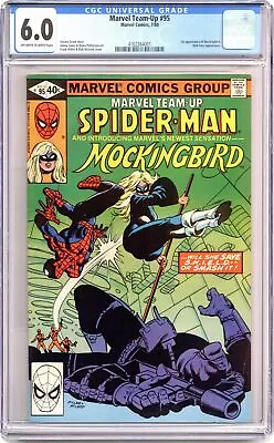 Buy Marvel Team-Up #95D Direct Variant CGC 6.0 1980 4162364001 1st App. Mockingbird • 81.54£