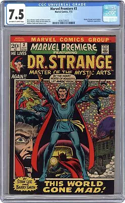 Buy Marvel Premiere #3 CGC 7.5 1972 4036723023 • 116.49£