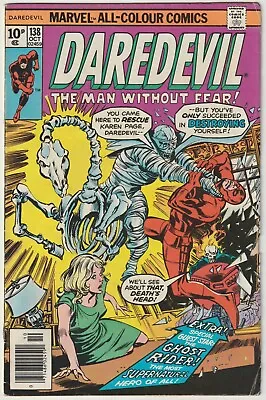 Buy Daredevil #138  (Marvel 1964 Series)  FN- • 6.95£