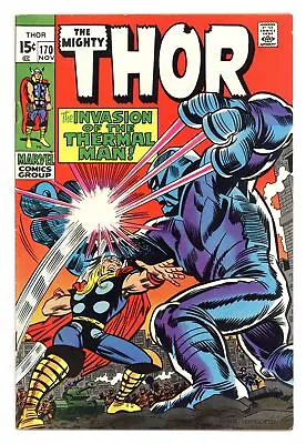 Buy Thor #170 FN- 5.5 1969 • 19.42£
