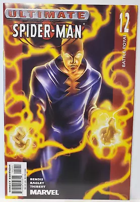 Buy Ultimate Spider-Man #12 High Grade Electro Appearance Bagley Bendis 2001 Marvel • 7.78£