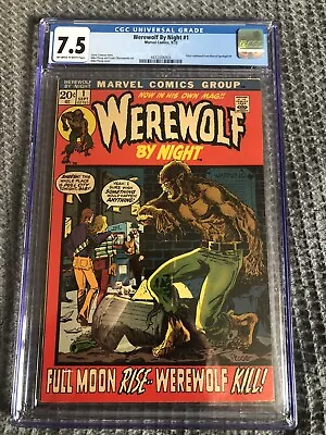 Buy Werewolf By Night 1 CGC 7.5 OW/W • 225.21£