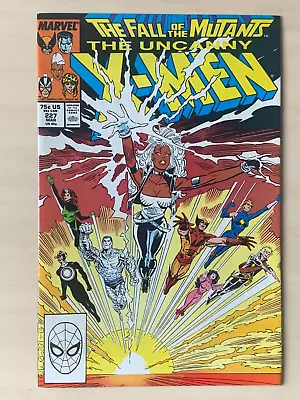 Buy Uncanny X-men  227 Marvel Comics - Fall Of The Mutants  Belly Of The Beast  1988 • 4.99£