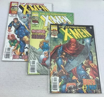 Buy ASTONISHING X-MEN - Marvel Comics #1-3 Complete Series ‘99 Mackie/ Peterson • 12£
