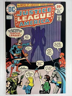 Buy Justice League Of America #117 Vol 1 DC Comics 1975 Bronze Batman/Superman VF! • 10.09£