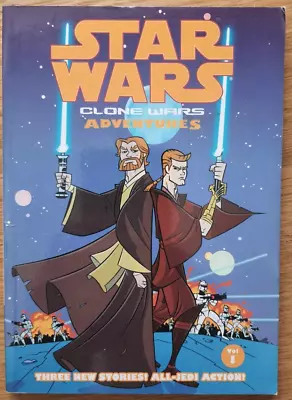 Buy Star Wars The Clone Wars Adventures Volume 1 TPB Paperback Digest Graphic Novel • 2.39£