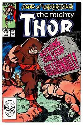 Buy THOR # 411 - Marvel 1989 (vf)  Acts Of Vengeance 1st New Warriors  (B) • 19.45£