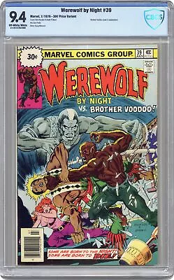 Buy Werewolf By Night 30 Cent Variant #39 CBCS 9.4 1976 21-2215763-068 • 345.59£