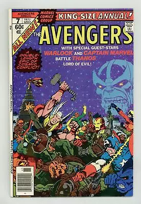 Buy Avengers Annual #7 VG 4.0 1977 1st App. Space Gem, Mind Gem, Reality Gem • 23.30£