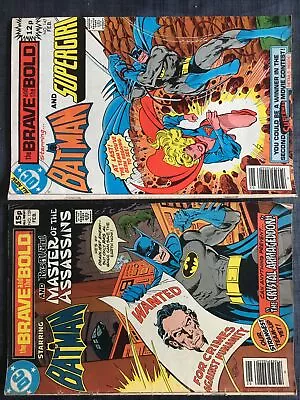 Buy DC Comics X2 THE BRAVE AND THE BOLD  No.147  & No.159 • 5£