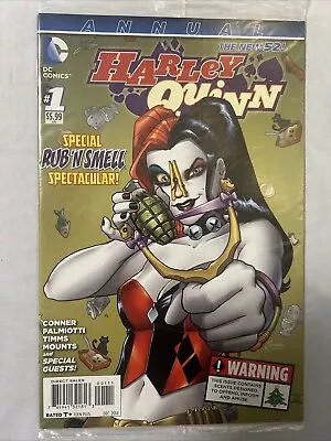 Buy Harley Quinn Annual #1 New 52 DC Comics Rub 'n' Smell  New Sealed • 6.99£