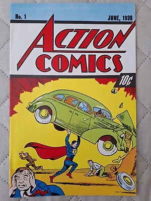 Buy Action Comics #1 Reprint 1992 10c Cents Variant Superman 1938 • 39.99£