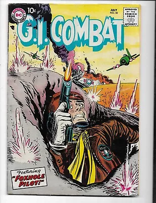 Buy G. I. Combat 50 - Vg+ 4.5 -  Foxhole Pilot!  - Battlefield Adventures (1957) • 67.56£