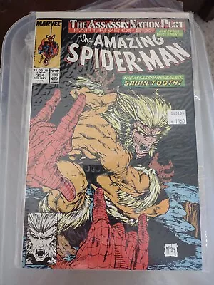 Buy Amazing Spider-Man # 324 - Sabretooth Cover, Todd McFarlane Art NM- Cond. • 7.76£