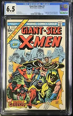 Buy Giant-Size X-Men #1 CGC FN+ 6.5 1st Appearance New Team! Storm! Marvel 1975 • 1,707.76£