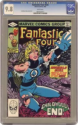 Buy Fantastic Four #245D CGC 9.8 1982 0607623017 • 69.89£