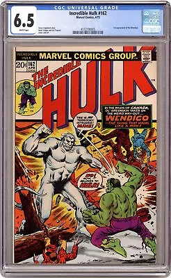 Buy Incredible Hulk #162 CGC 6.5 1973 4112190005 • 100.96£