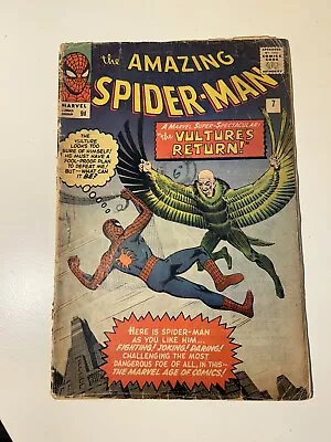 Buy Amazing Spider-Man #7 2nd Vulture Marvel Comics UK Pence • 299£