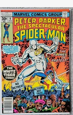 Buy The Spectacular Spider-Man #9 (Marvel, August 1977) Newsstand  • 34.95£