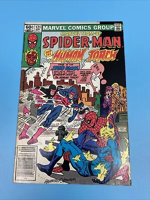 Buy Marvel Team-Up #121 (1981) Spider-Man 1st App Frog-Man Human Torch - Bag/Boarded • 7.73£